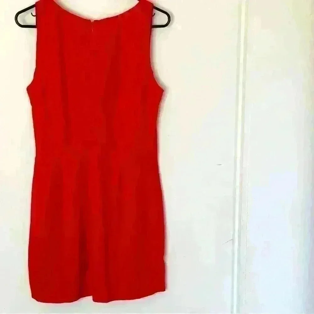 BB Dakota Bright red dress Size 4 - Picture 3 of 4